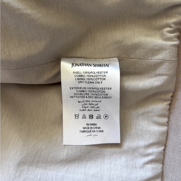 Jonathan Simkhai Fox Fur Jacket - Picture 5 of 5